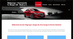 Desktop Screenshot of hofgarage-berger.ch