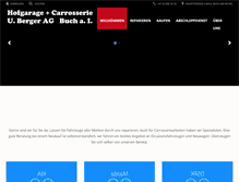 Tablet Screenshot of hofgarage-berger.ch